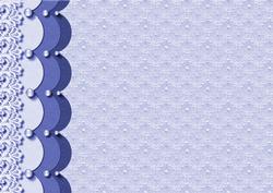 Lace Scallops & Pearls Backing Paper 5
