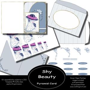 Shy Beatuy Pyramid Card Kit