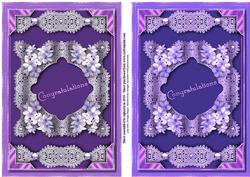 Romantic Lace Card Toppers