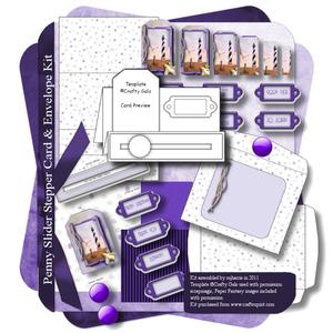 Penny Slider Stepper Card & Envelope Kit 2