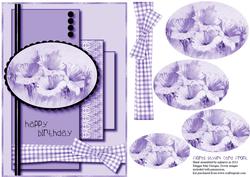 Floral Layers Birthday Card Front 5