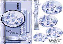 Floral Layers Birthday Card Front 6