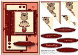Bear Corner Pyramid Topper
