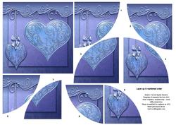 Hearts Curved Spiral Stacker 2