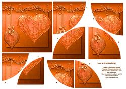 Hearts Curved Spiral Stacker 5