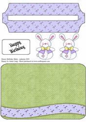 Bunny Birthday Slider