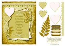 Dreams Card Topper 2
