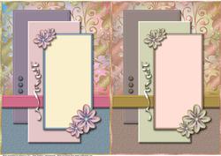 2 Layered Card Front Toppers