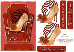 Shoes Card Topper