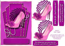 Shoes Card Topper 3