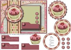 My "cuppy Cake" Card Topper