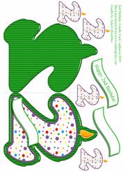 2nd Birthday Candle Card