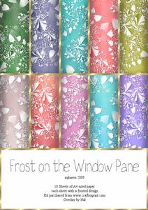 Frost on the Window Pane
