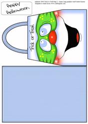 Halloween Trick or Treat Bag Card 2