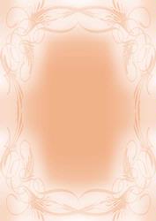 Delicate Floral Frame Sheet