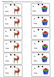 Christmas Gift Tags 3