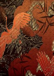 Oriental Crane Backing Paper