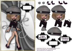 Smokey Beauty Card Front
