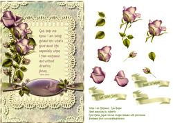 Help Me When I Am Confused Card Topper