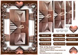 All My Heart Card Topper