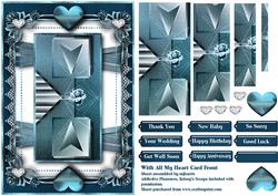 All My Heart Card Topper 1