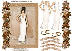 Special Occasion Roses & Diamonds Card Front