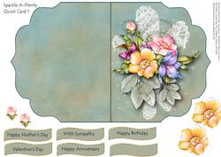 Sparkle A-plenty Quick Card 1