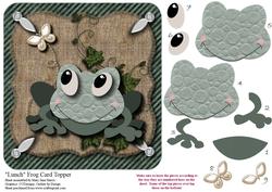 Lunch Frog Card Topper 1