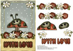 Love Bug Card Topper
