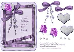 Bff Birthday Topper