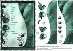 Christmas Wishes Card Topper 2