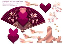 Heart of Romance Fan & Stand 2