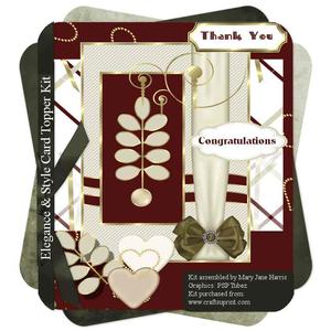 Elegance & Style Card Topper Kit