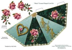 Mum Pyramid Shaped Card 1