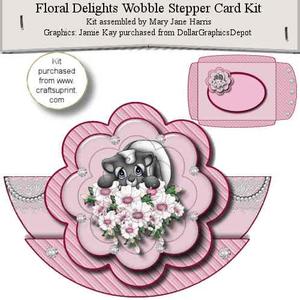 Floral Delights Wobble Stepper Card Kit