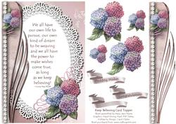Keep Believing Card Topper 1