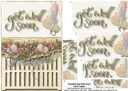 Seashell Get Well Soon Card Topper