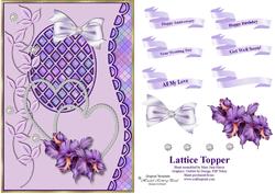 Lattice Card Topper 1