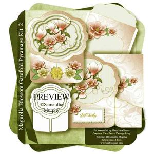 Magnolia Blossom Gatefold Pyramage Kit 2