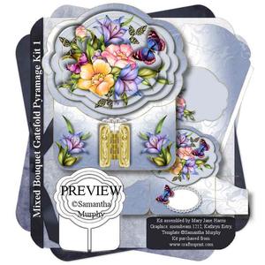 Mixed Bouquet Gatefold Pyramage 1