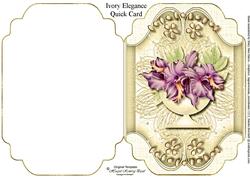 Ivory Elegance Quick Card 2
