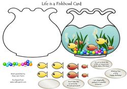 Life is a Fish Bowl Card