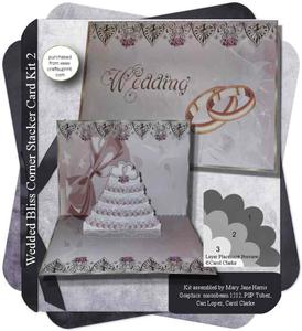 Wedded Bliss Corner Stacker Pop-up Card Kit 2