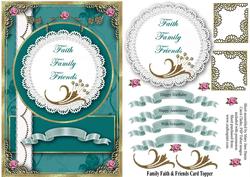 Family Faity Friends Card Topper