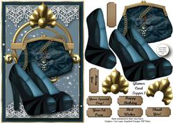 Glamor Card Topper 1