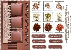 Mademoiselle Card Topper 2