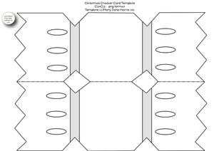 Christmas Cracker Card Template - Cu4cu