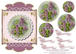 Secret Garden Card Topper 1