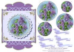 Secret Garden Card Topper 2
