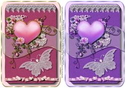 2 Butterfly of Summer Card Toppers 1